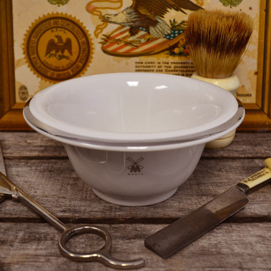 Shaving bowl clearance