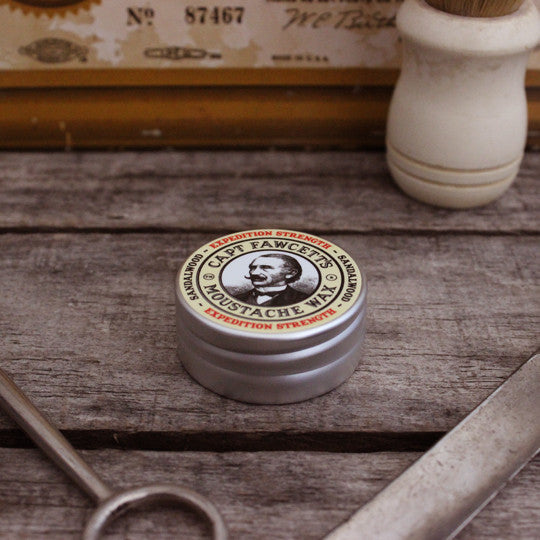 Captain Fawcett's Moustache Wax Expedition Strength