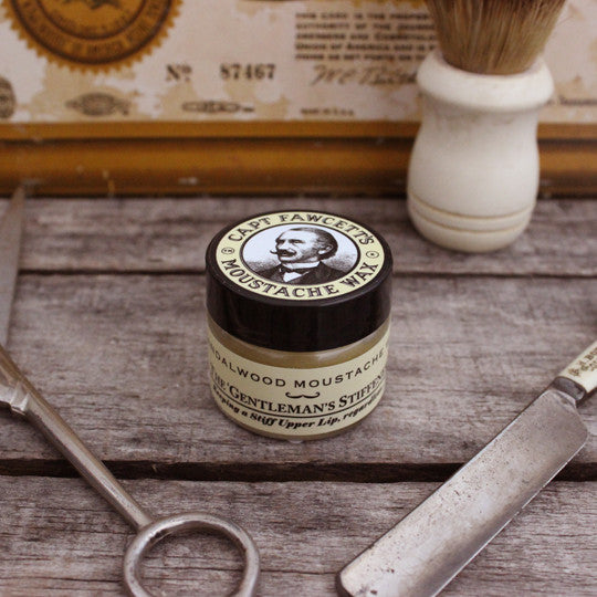 Captain Fawcett's Sandalwood Moustache Wax