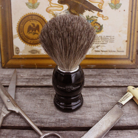 Edwin Jagger Black Shave Brush
