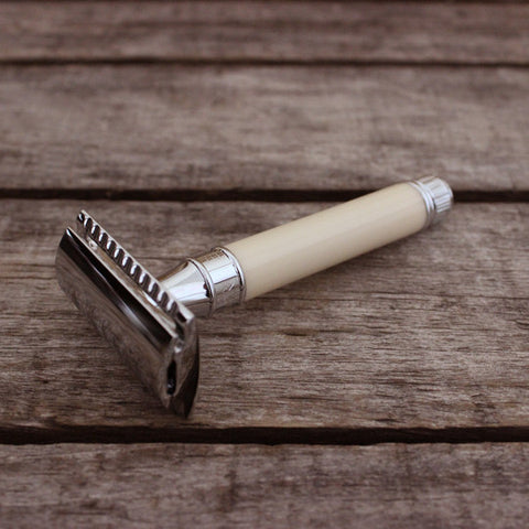 Edwin Jagger Off White DE Razor