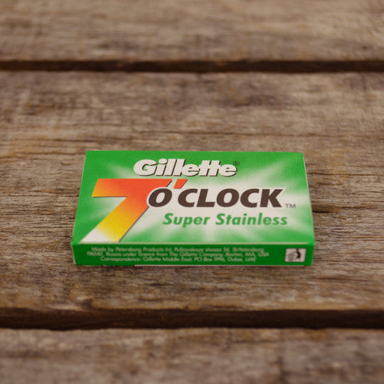Gillette 7 O'Clock DE Super Stainless Blades