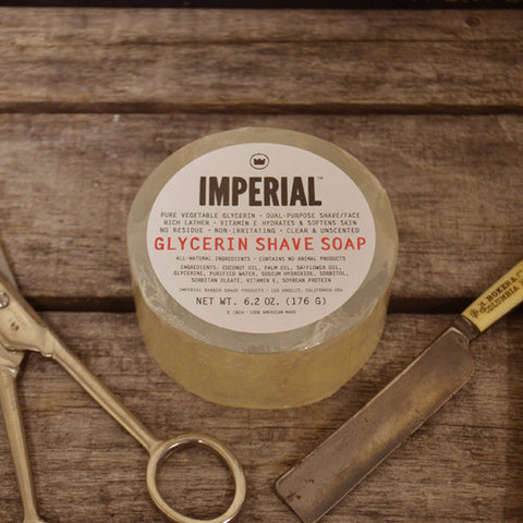 Imperial Glycerin Shave Soap