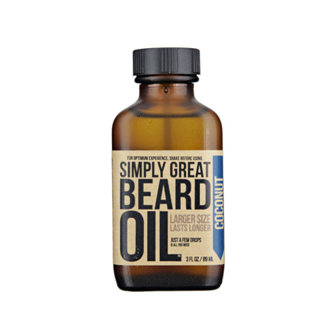 Simply Great Beard Oil Coconut Scent