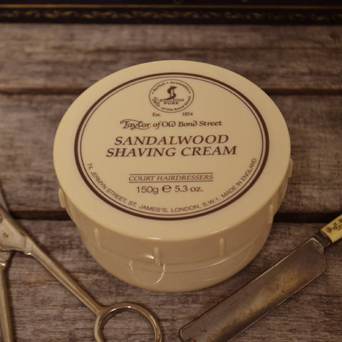 Taylor of Old Bond Street Sandalwood Shave Cream