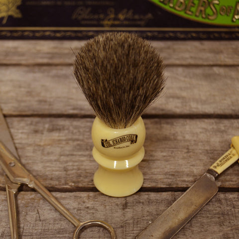 Col. Ichabod Conk Ivory Shave Brush