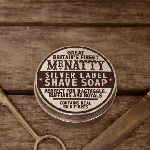 Mr Natty Silver Label Shave Soap